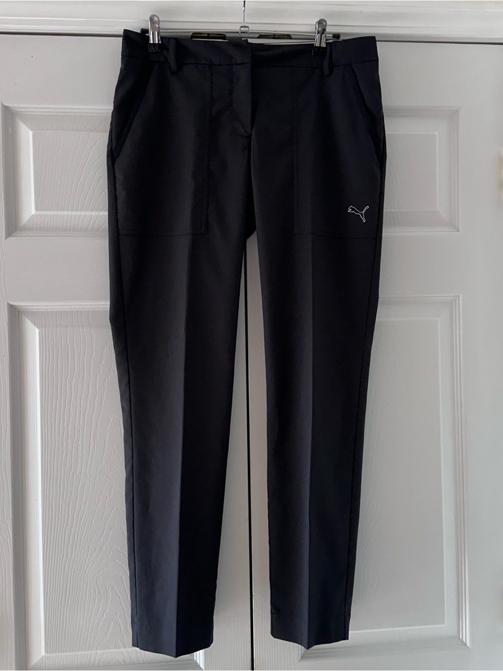 Women's Puma Golf Pants Dry Cell Size 6 Black Athletic/Pockets/Lightweight
